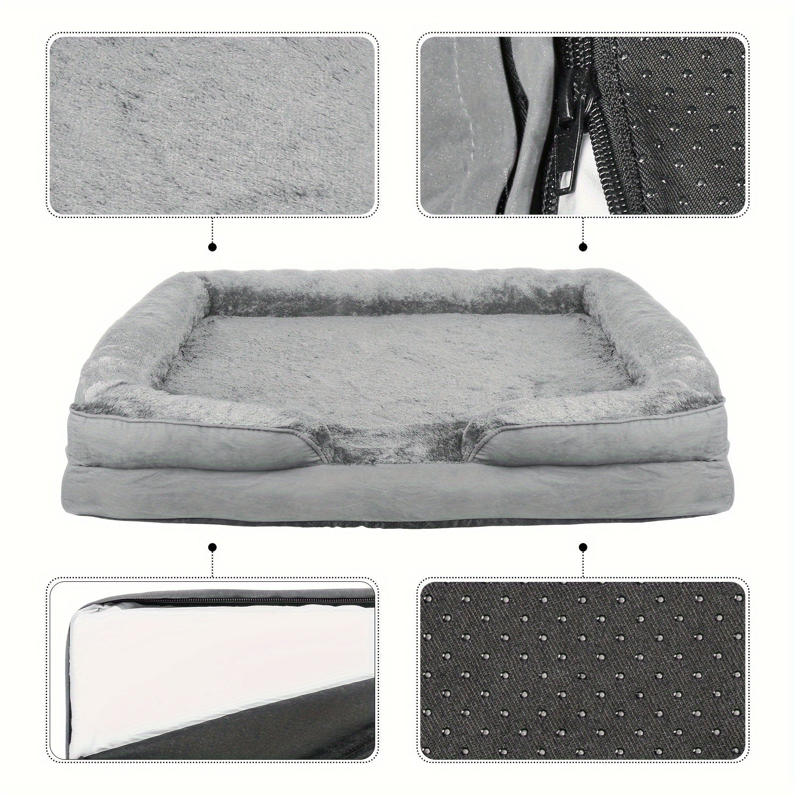 Ergonomisches Hundesofa/ ideal für Hunde mit Gelenkschmerzen, Arthritis